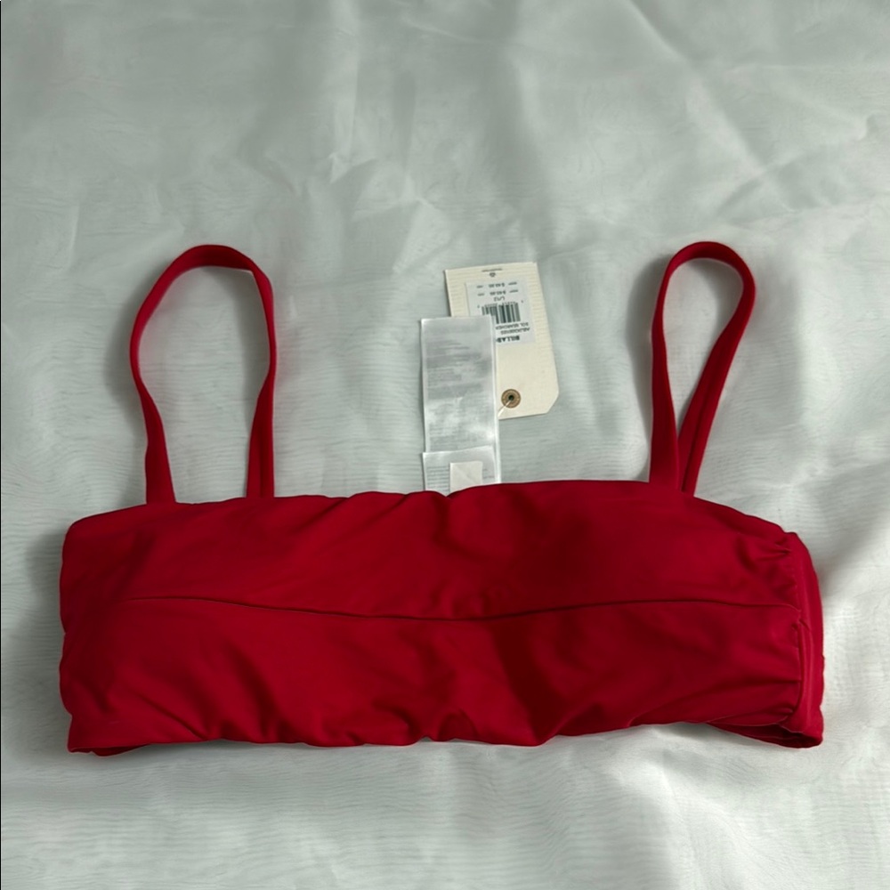 Billabong Red Bikini Top